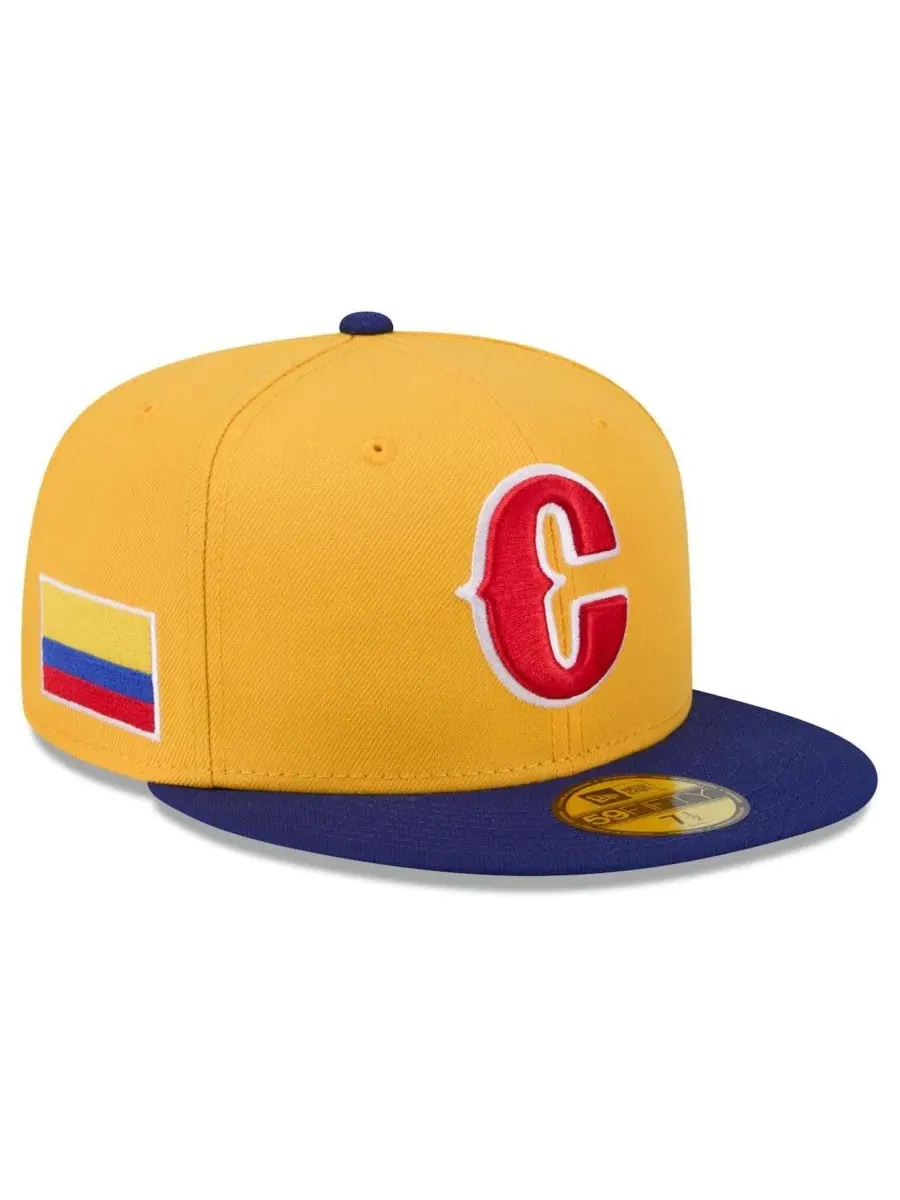 Кепка с высокой тульей и плоским козырьком Colombia Baseball 59FIFTY New Era