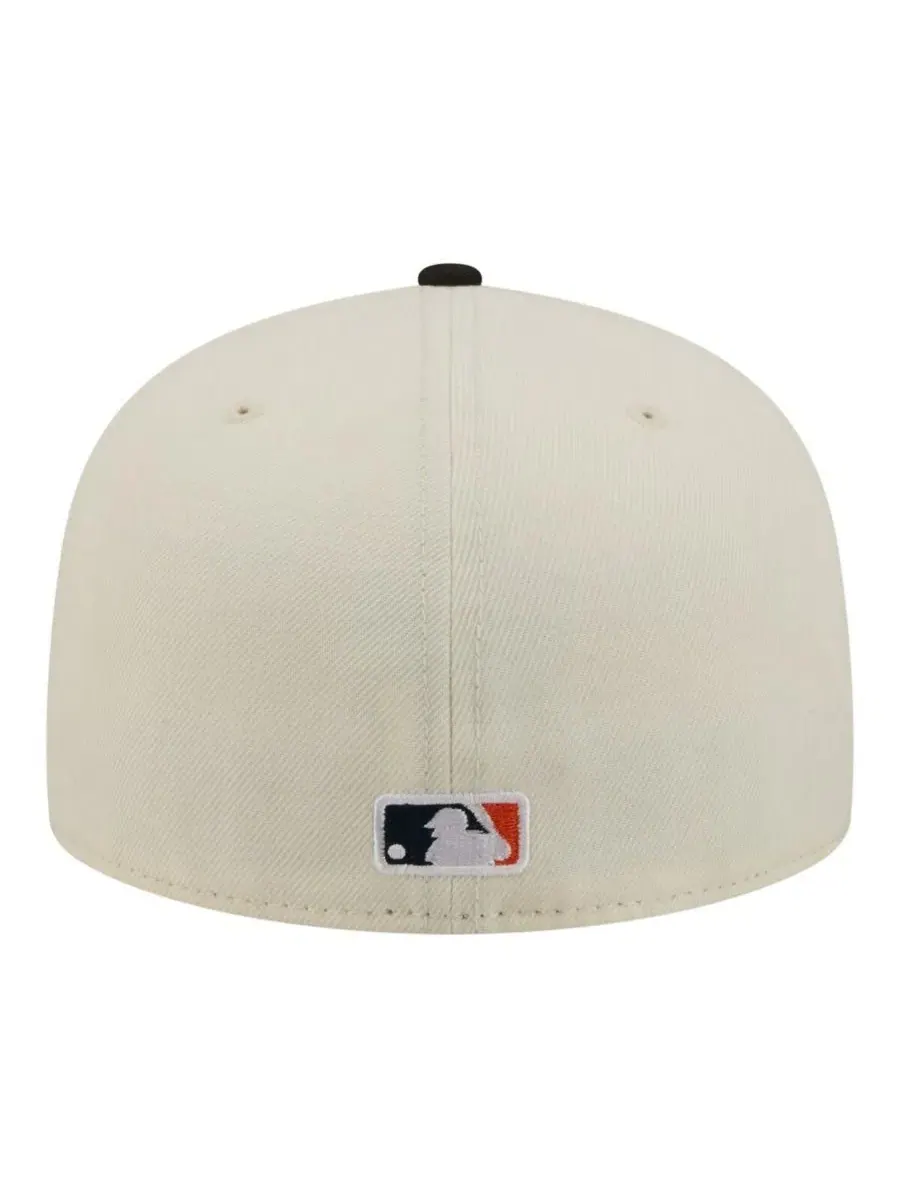 Кепка New Era 59FIFTY с вышивкой Bullpen Cart — изображение 4 из 5, кремовый темно-синий