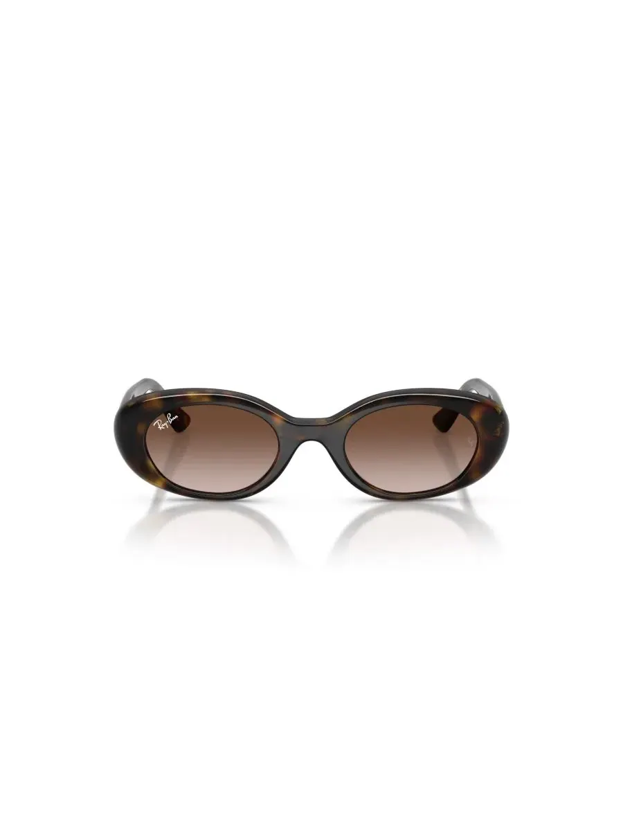 Детские солнцезащитные очки овальной формы, RB9141S Ray-Ban Jr — изображение 2 из 7, коричневый