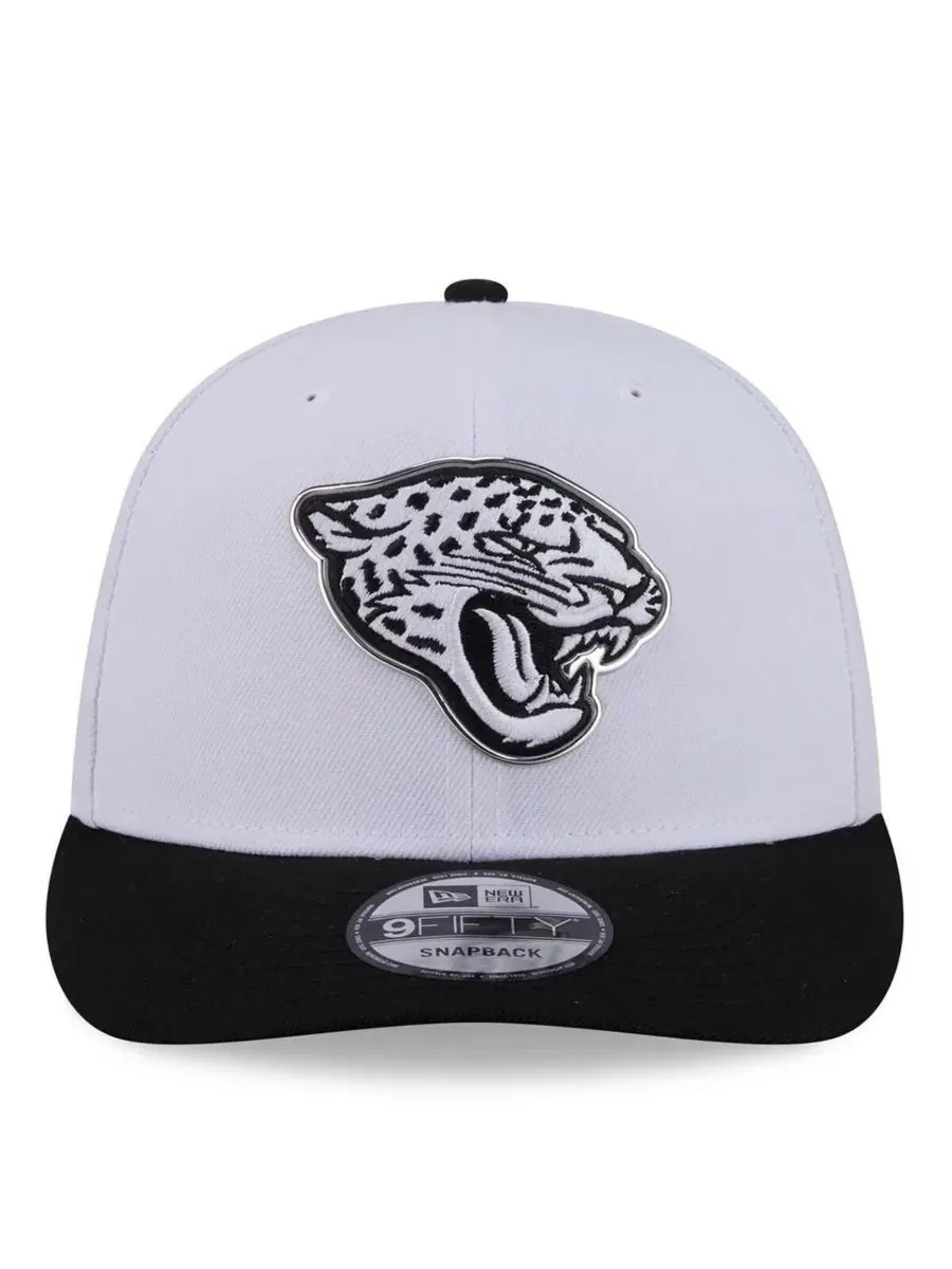 Кепка-снапбек с принтом логотипа Jacksonville Jaguars, модель 2026 NFL Draft Pre-Curved 9FIFTY New — изображение 2 из 5