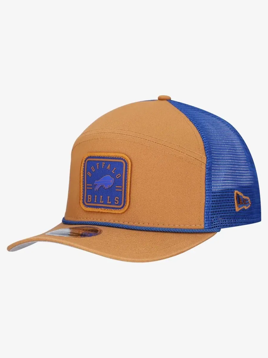 Кепка-тракер с козырьком Team Patch Split Panel 9SEVENTY New Era