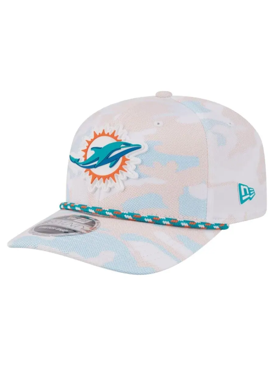 Кепка 9SEVENTY с козырьком и принтом, Camo Rope New Era