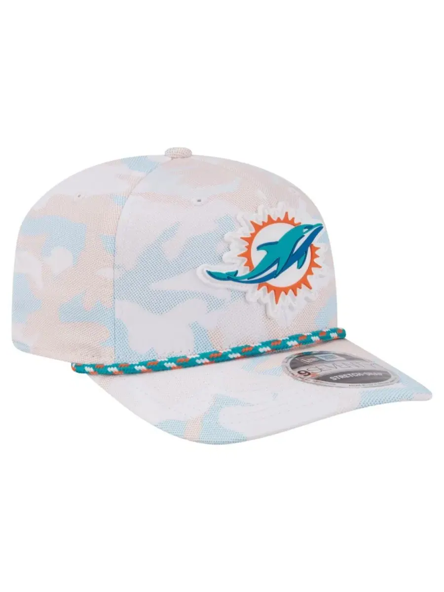 Кепка 9SEVENTY с козырьком и принтом, Camo Rope New Era — изображение 4 из 5, белый