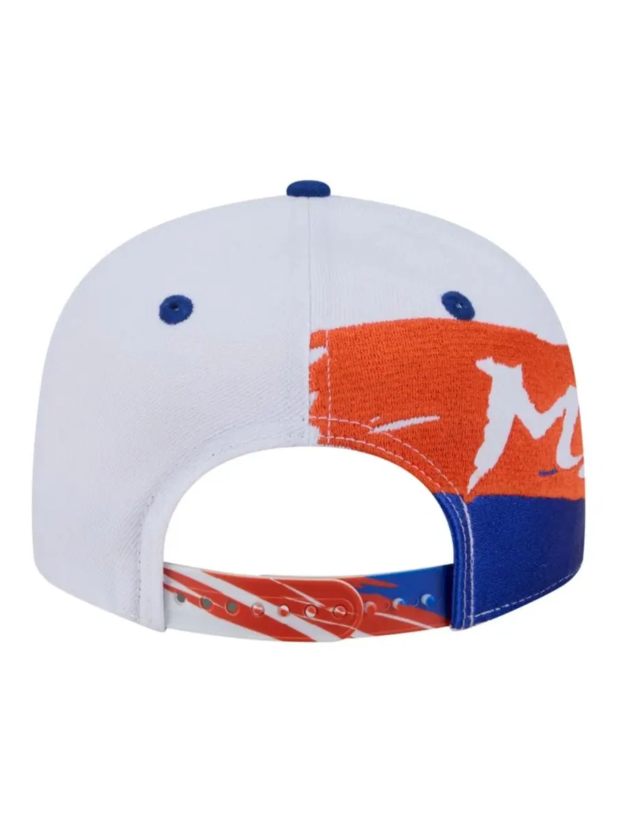 Бейсболка New Era 9FIFTY с высокой тульей, с вышитым логотипом — изображение 5 из 5, белый