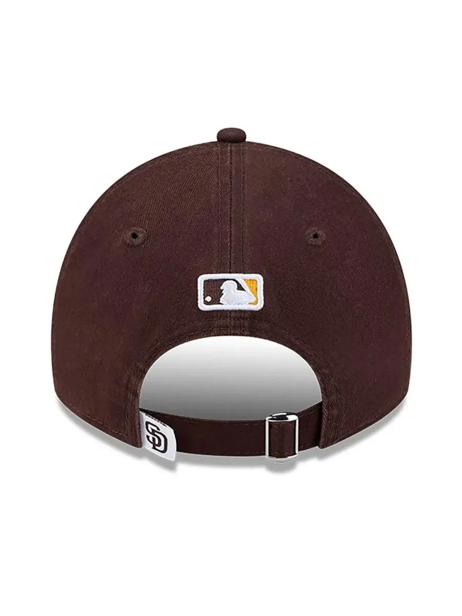 Кепка New Era с вышивкой San Diego Padres, Jackie Robinson Day 2026 — изображение 2 из 4, коричневый