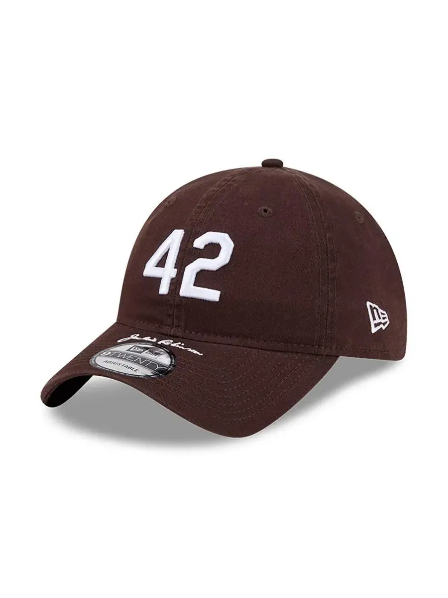 Кепка New Era с вышивкой San Diego Padres, Jackie Robinson Day 2026 — изображение 3 из 4, коричневый