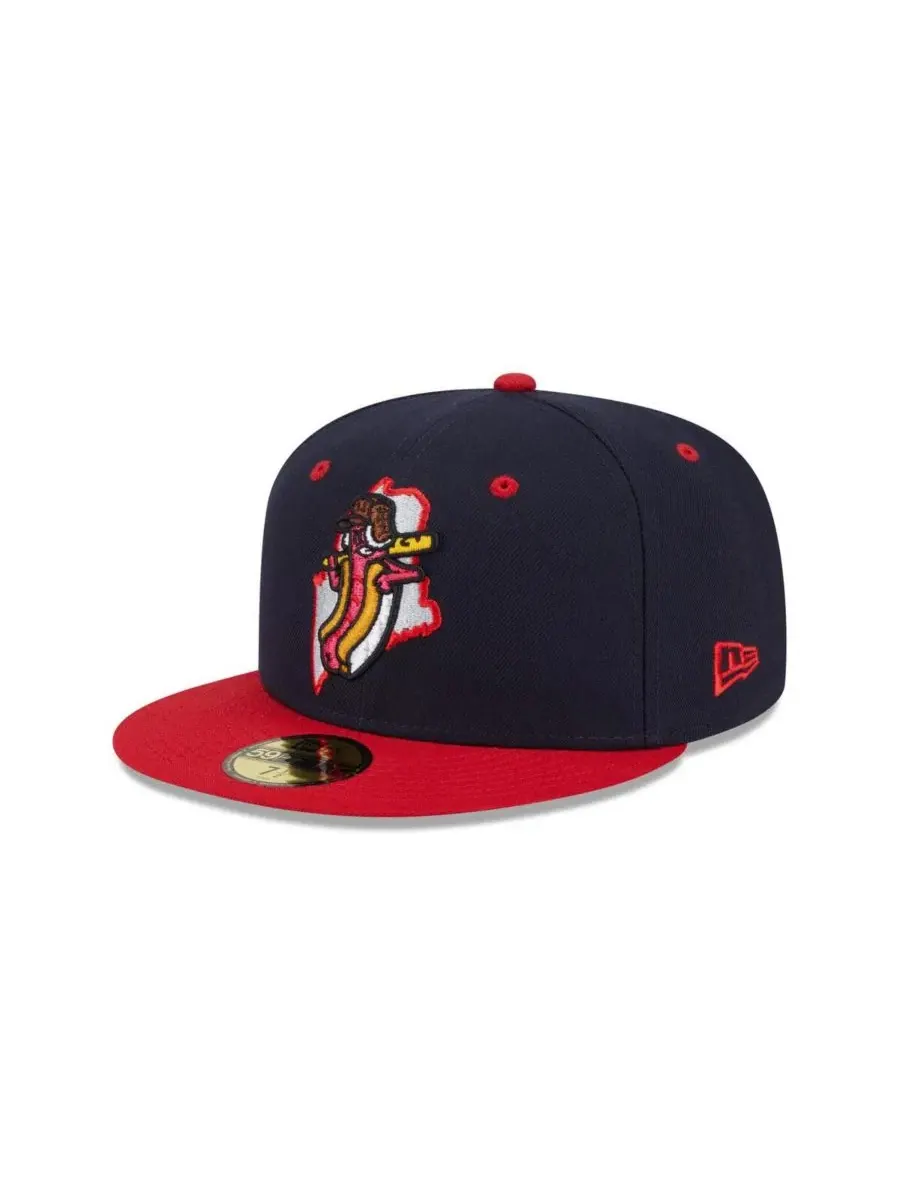 Кепка 59FIFTY с высокой тульей, с вышитым логотипом New Era