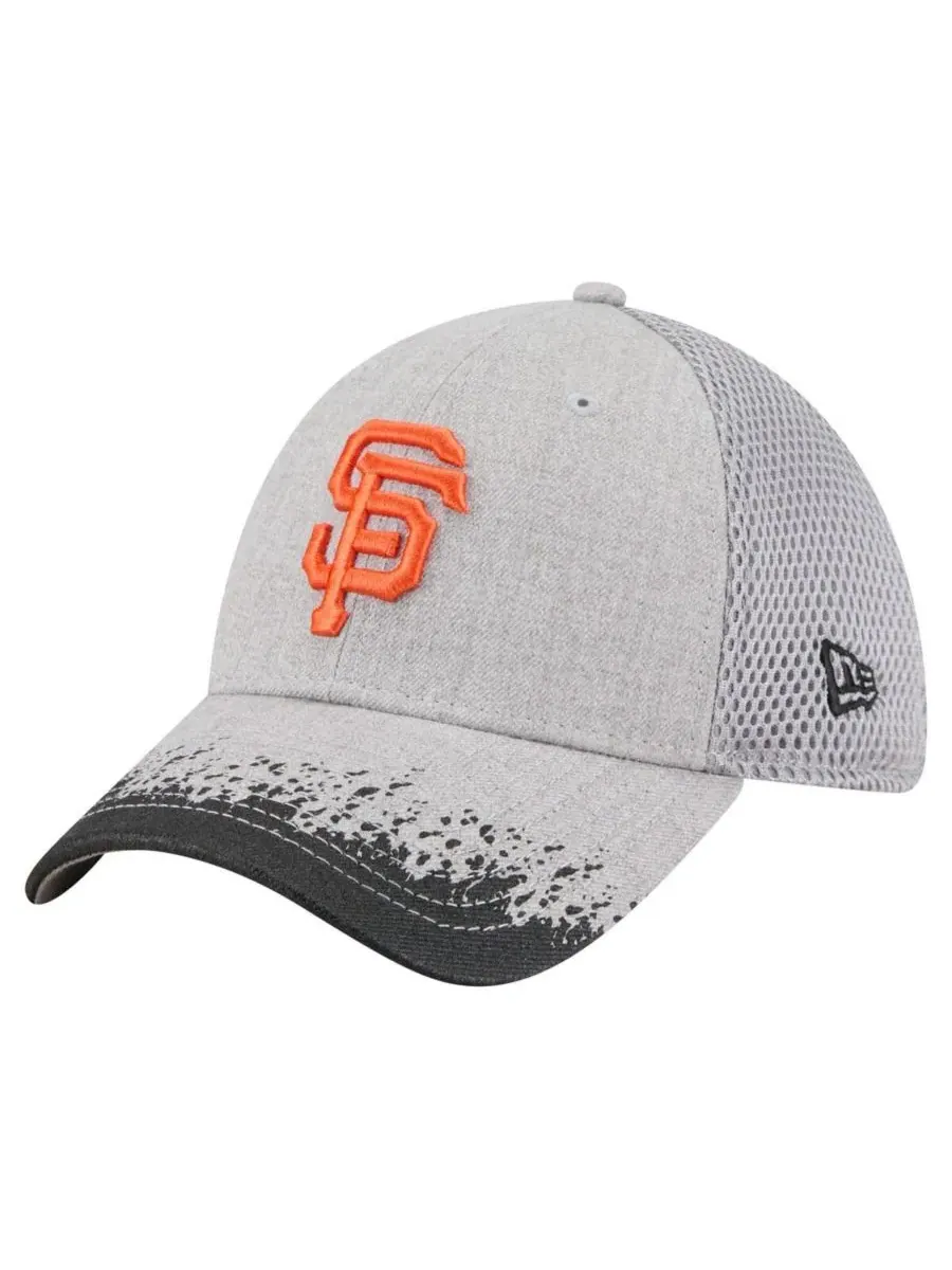 Кепка с козырьком с принтом, модель Visor Paint Splatter 39THIRTY Flex Hat New Era
