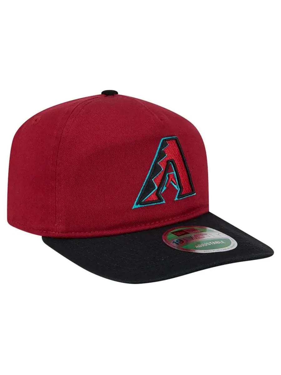 Кепка New Era 19TWENTY с вышитым логотипом Arizona Diamondbacks — изображение 3 из 5, красный