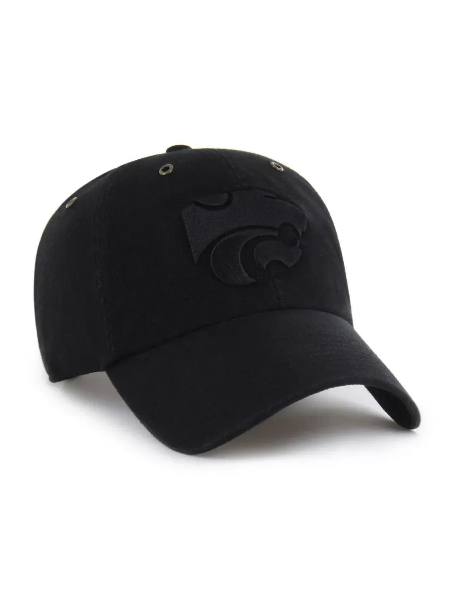Кепка с козырьком, с вышитым логотипом Kansas State Wildcats, Carhartt x '47 — изображение 2 из 4, черный