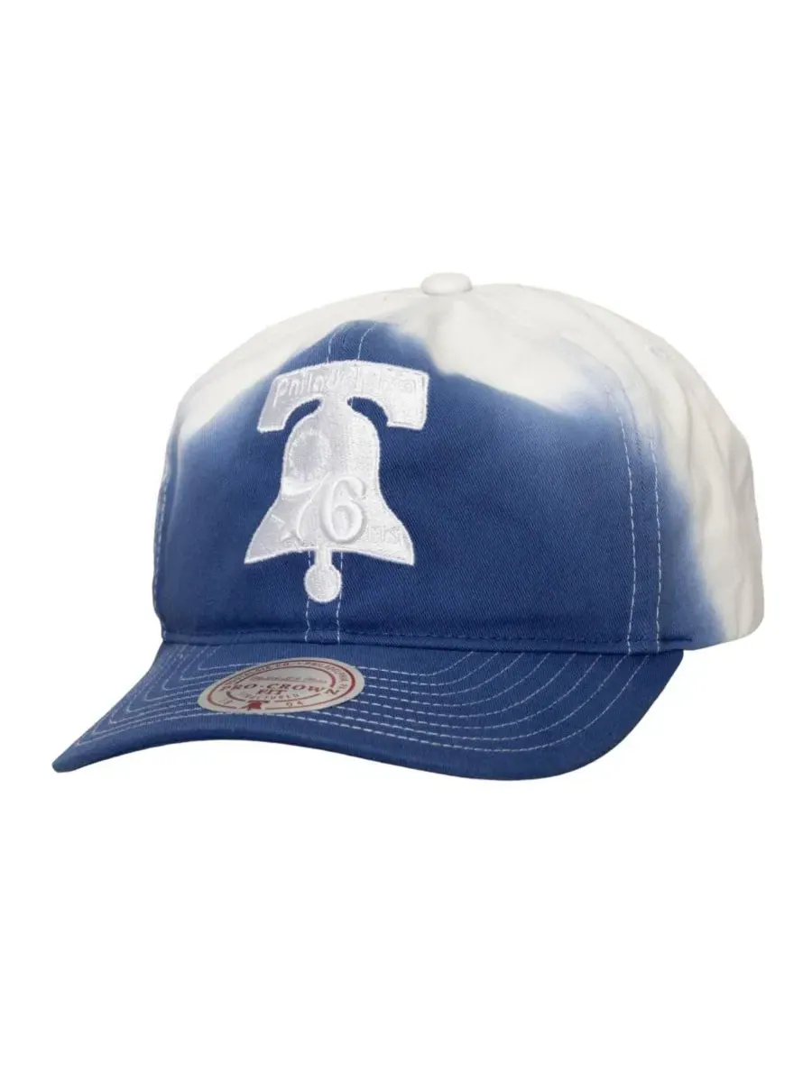 Кепка с дип-дай окраской Philadelphia 76ers Mitchell & Ness