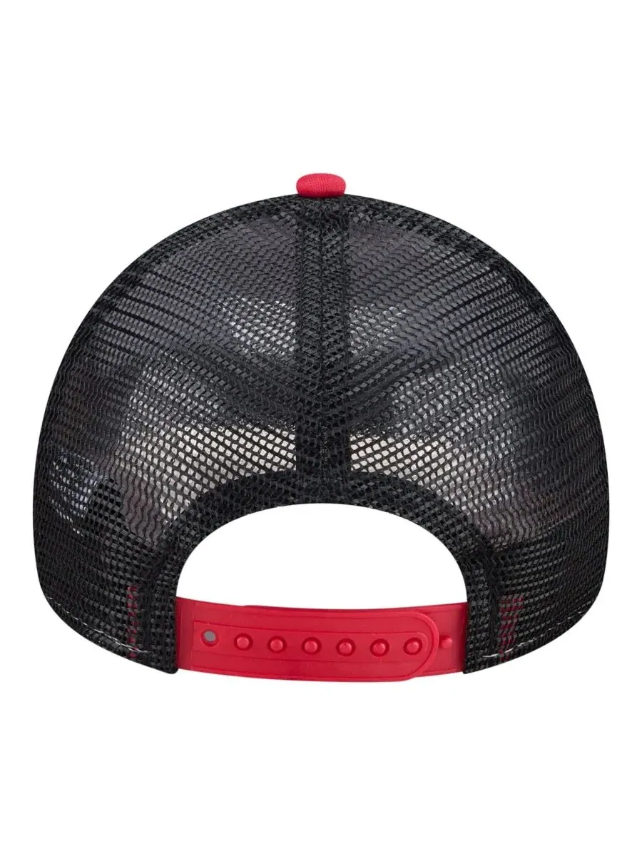 Кепка-тракер с сеткой New Era Philadelphia Phillies Food A-Frame 9FORTY — изображение 4 из 5, белый красный