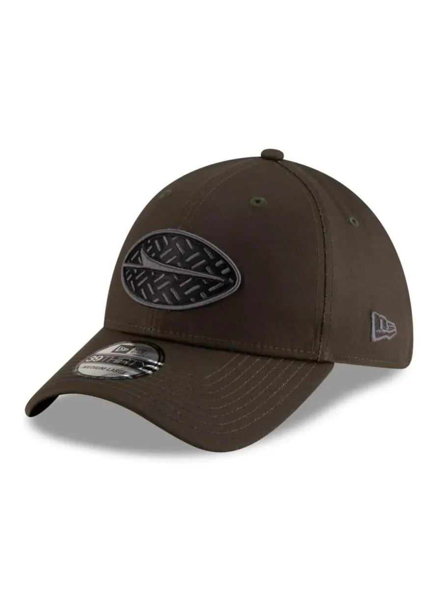 New Era Мужская темно-зеленая кепка New York Jets 2025 NFL Rivalries Sideline 39THIRTY Flex Hat — изображение 3 из 5