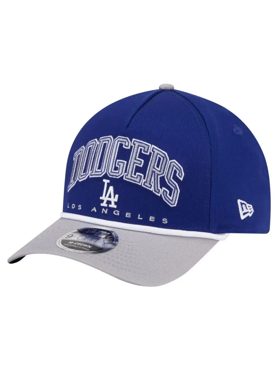 New Era Мужская кепка Los Angeles Dodgers Arch 9FORTY A-Frame M-Crown с регулируемой высотой