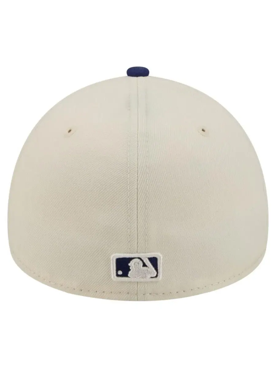 Мужская кепка Los Angeles Dodgers Chrome A-Frame 59FORTY с регулируемой высотой — изображение 4 из 5, кремовый