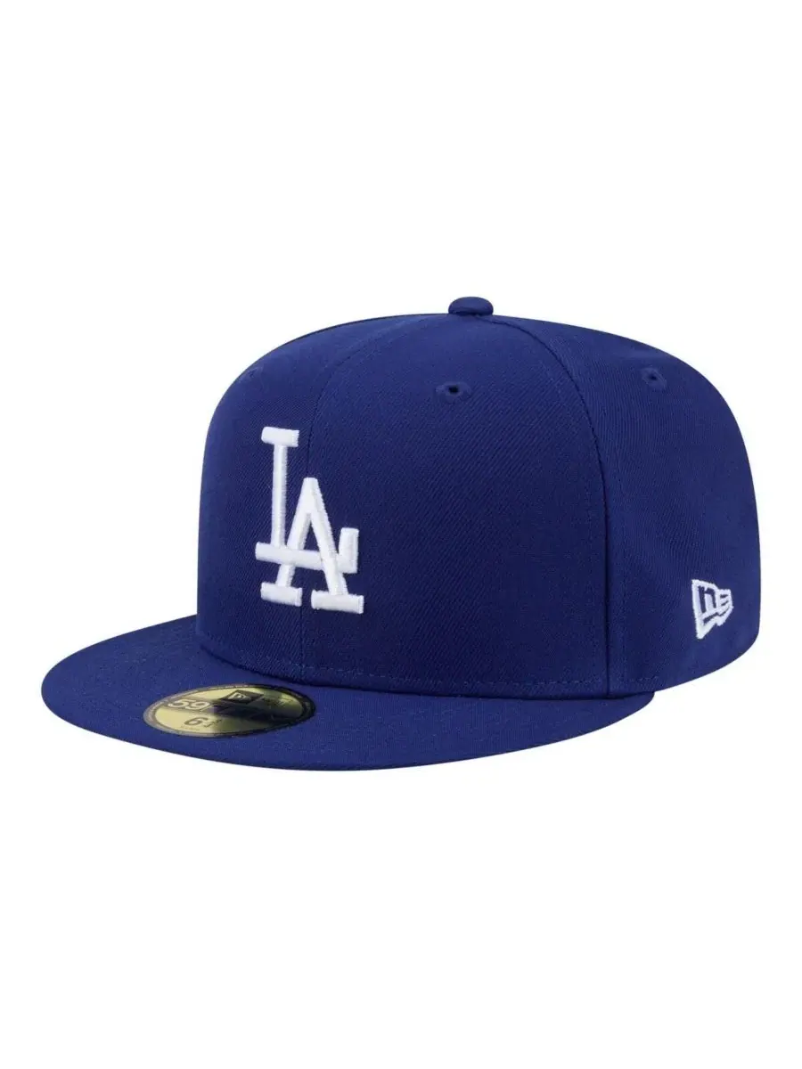 Мужская бейсболка Royal Los Angeles Dodgers Hidden Hit 59FIFTY Fitted Hat New Era — изображение 3 из 5, королевский
