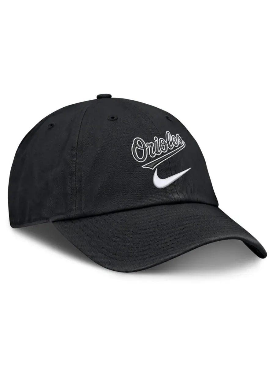 Кепка с козырьком Nike Baltimore Orioles Primetime Club — изображение 3 из 4, черный