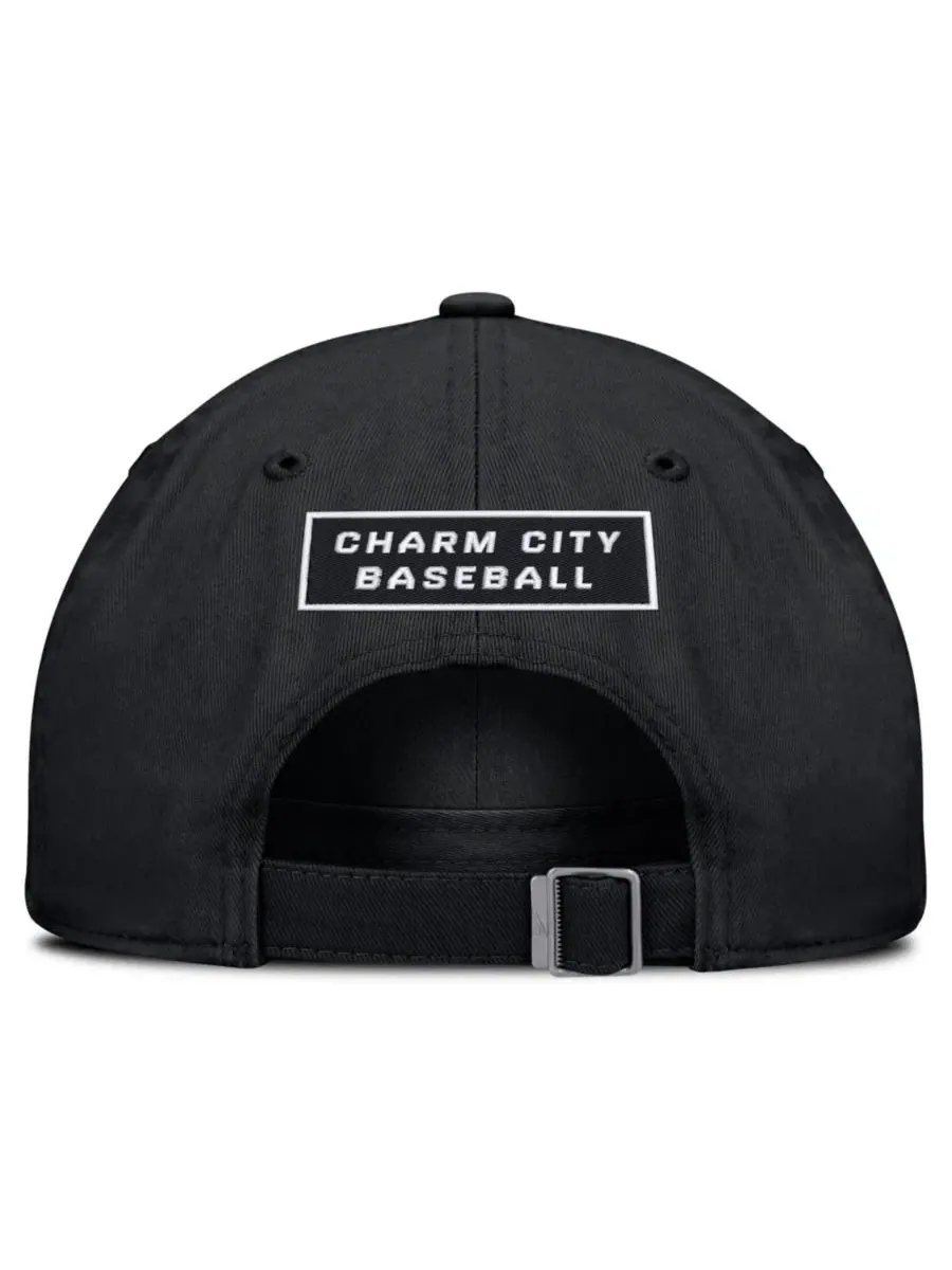 Кепка с козырьком Nike Baltimore Orioles Primetime Club — изображение 4 из 4, черный