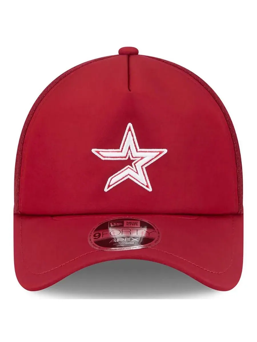 Кепка с вышивкой Houston Astros New Era — изображение 2 из 5, красный