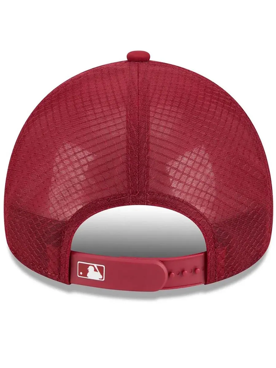 Кепка с вышивкой Houston Astros New Era — изображение 4 из 5, красный