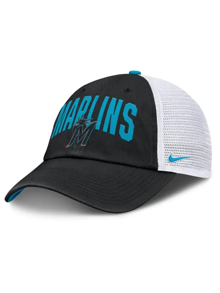 Бейсболка Nike с вышитым логотипом Miami Marlins