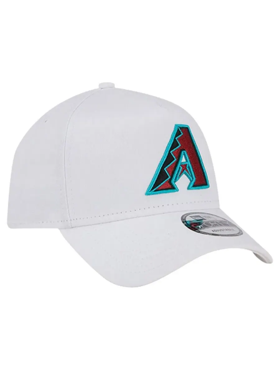 Кепка New Era с вышивкой Arizona Diamondbacks — изображение 3 из 4, белый