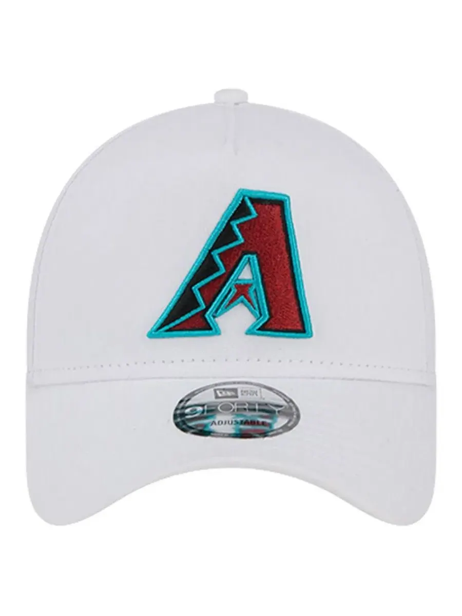 Кепка New Era с вышивкой Arizona Diamondbacks — изображение 4 из 4, белый