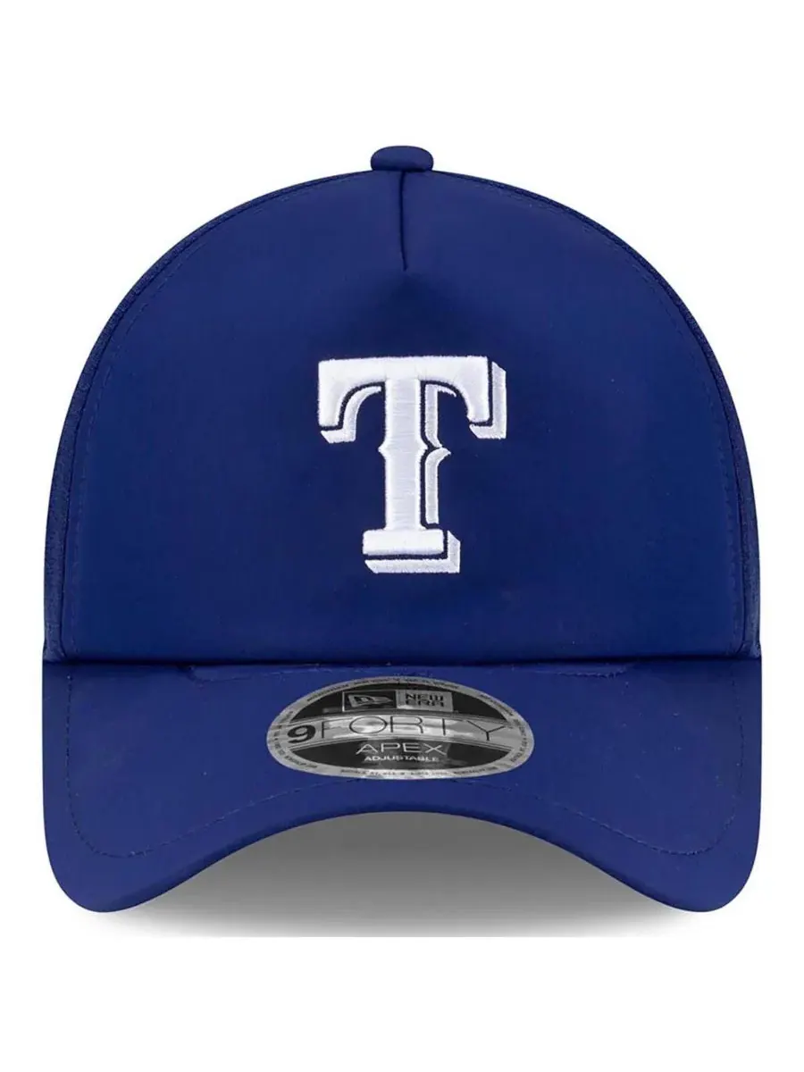 Кепка-тракер с вышитым логотипом Texas Rangers New Era — изображение 4 из 4, королевский