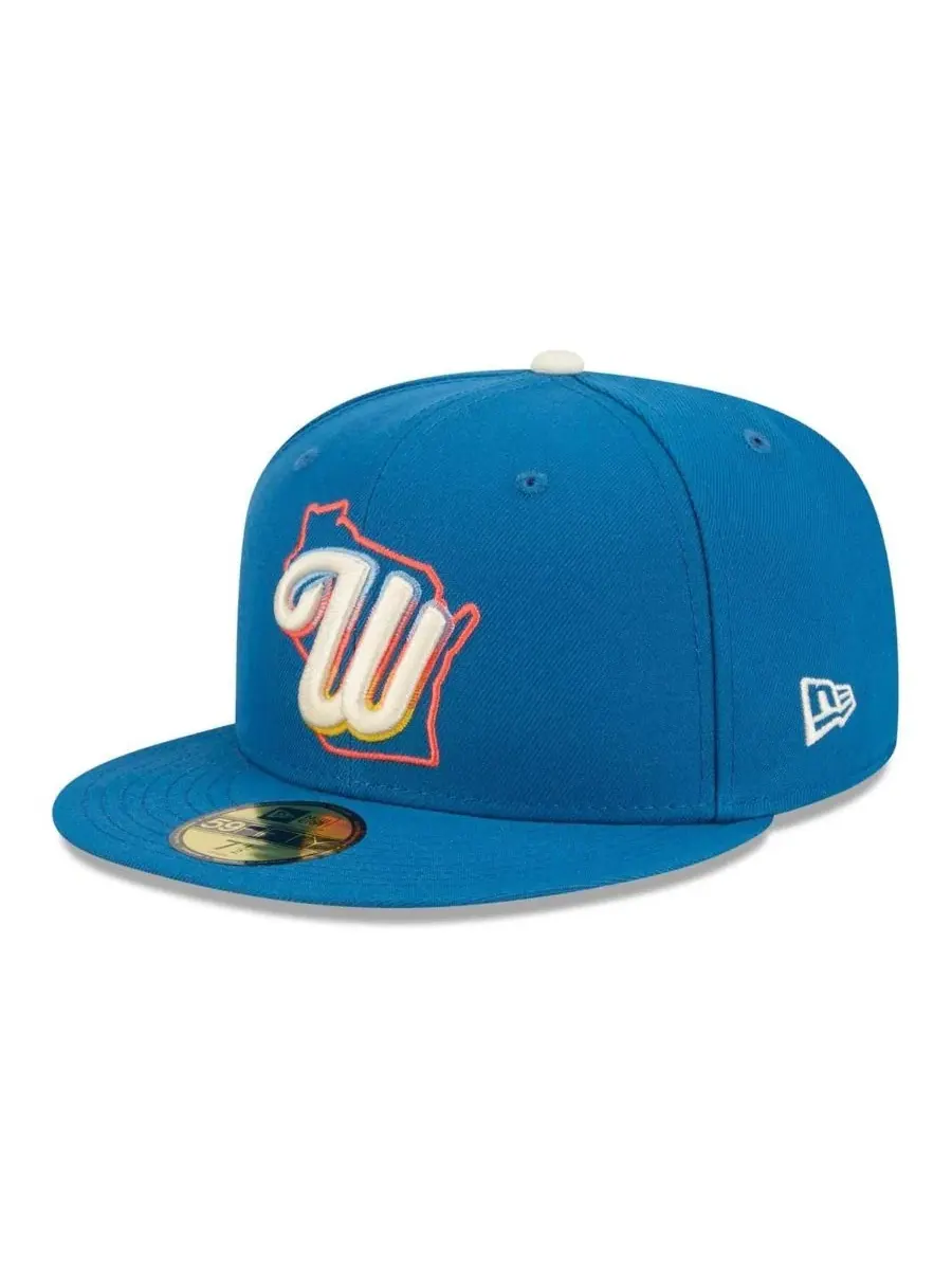 Кепка New Era Black Milwaukee Brewers 2026 City Connect 59FIFTY