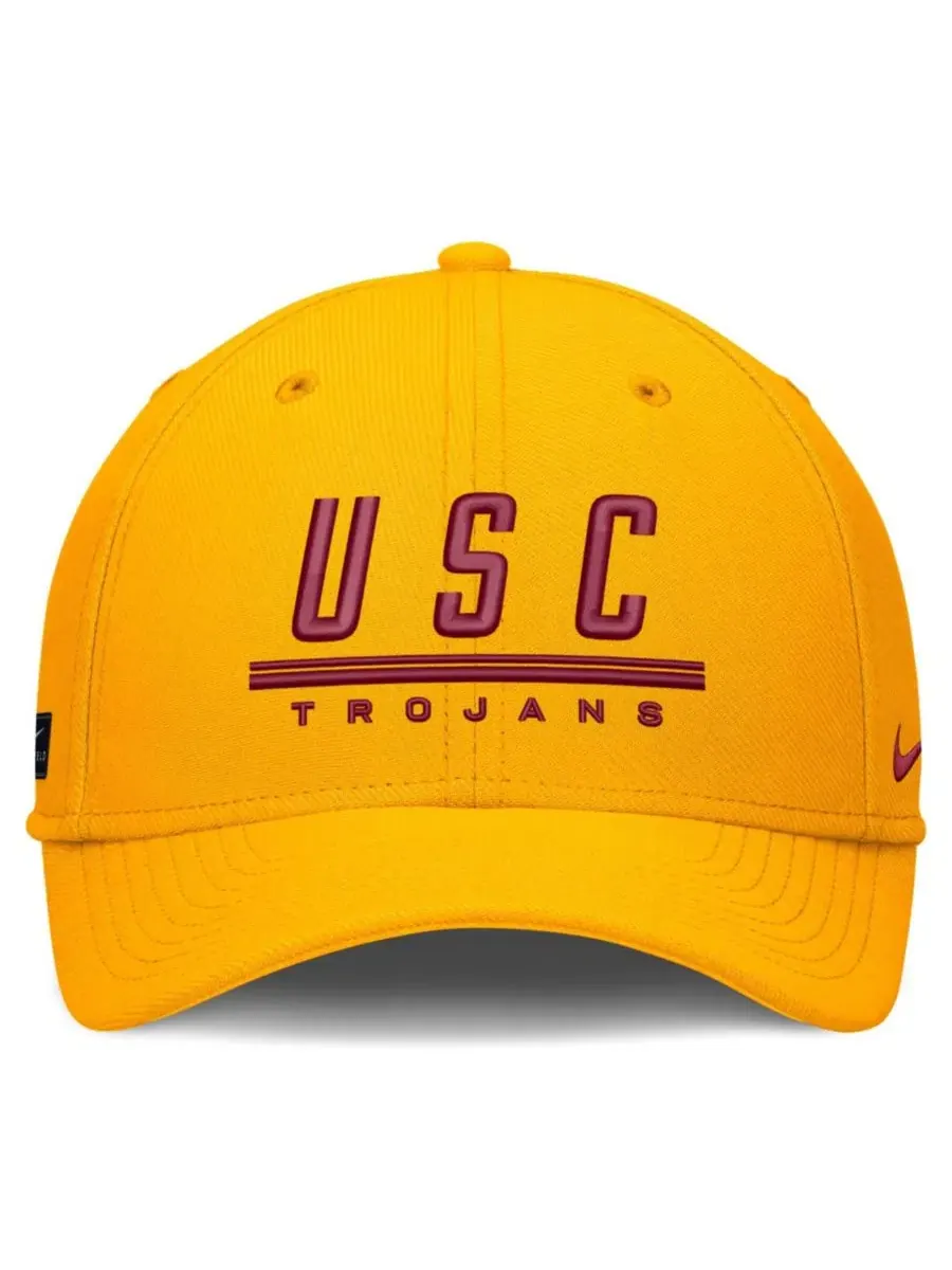 Кепка Nike с вышивкой USC Trojans — изображение 2 из 4, золото