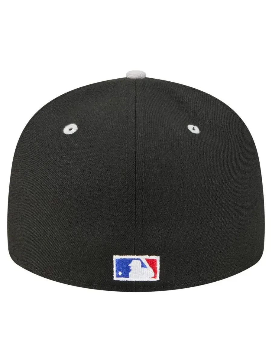 New Era Мужская черная бейсболка Frank Thomas Chicago White Sox 59FIFTY — изображение 4 из 4, черный