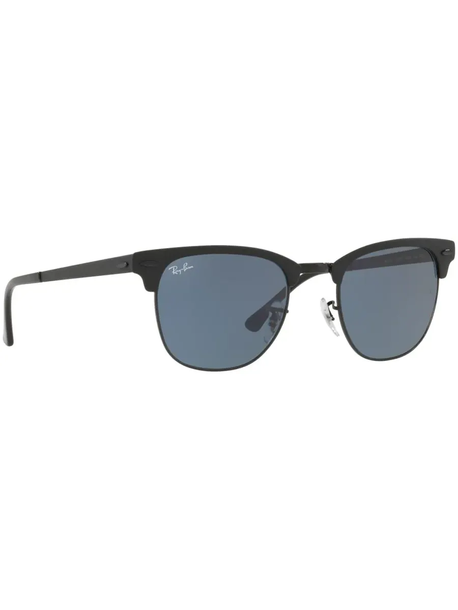 Солнцезащитные очки, RB3716 CLUBMASTER METAL Ray-Ban — изображение 3 из 10, синий/черный