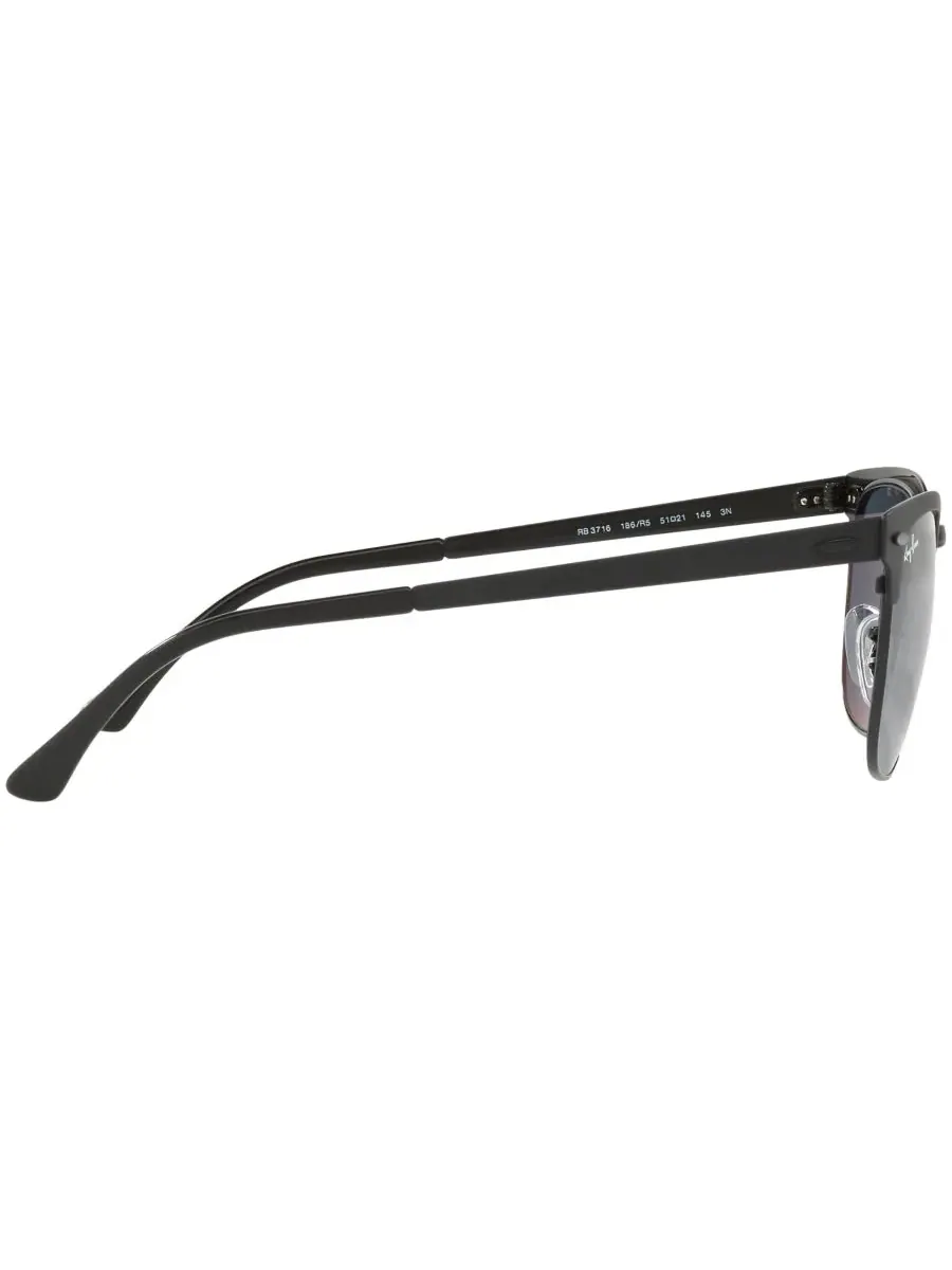 Солнцезащитные очки, RB3716 CLUBMASTER METAL Ray-Ban — изображение 4 из 10, синий/черный
