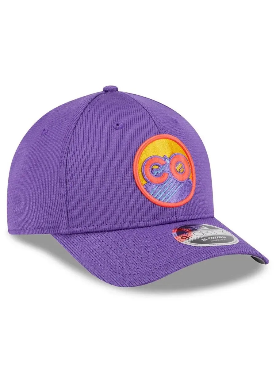 New Era Мужская фиолетовая бейсболка Colorado Rockies 2025 City Connect Batting Practice 9FORTY с — изображение 3 из 4