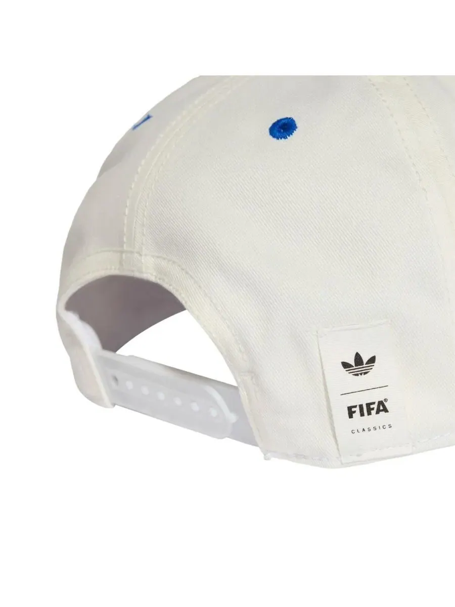 Кепка с принтом USMNT 1994 World Cup adidas — изображение 4 из 4, белый красный