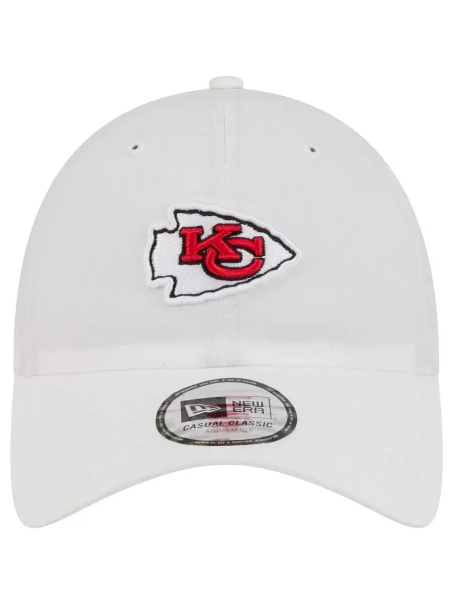 Кепка New Era с вышитым логотипом Kansas City Chiefs — изображение 3 из 4, белый