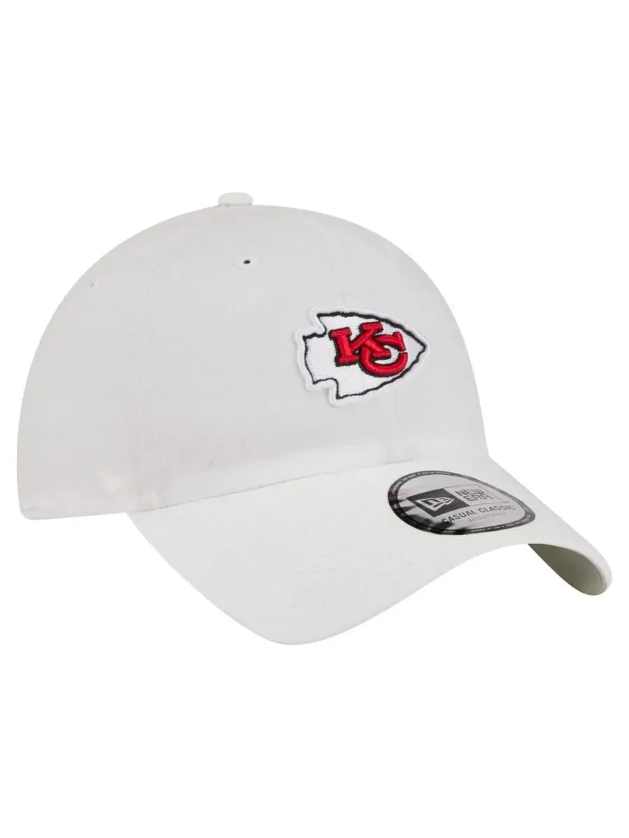 Кепка New Era с вышитым логотипом Kansas City Chiefs — изображение 4 из 4, белый