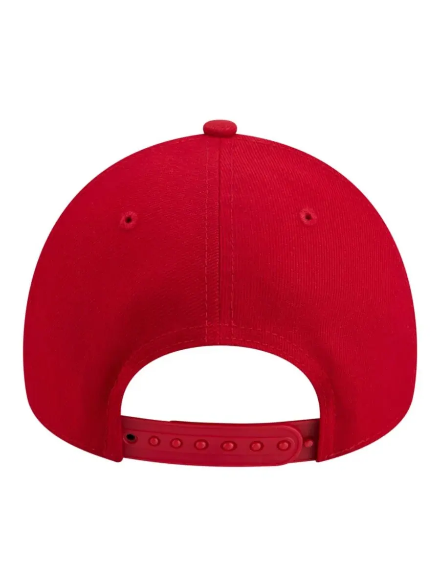 Кепка New Era 9FORTY A-Frame — изображение 3 из 5, красный
