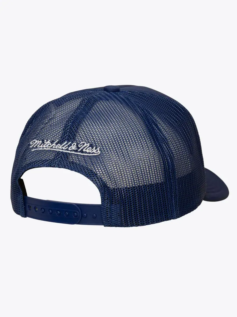 Кепка-тракер с козырьком Edmonton Oilers Mitchell & Ness — изображение 3 из 3, темно-синий