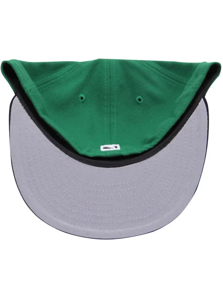 Кепка New Era 59FIFTY с вышитым логотипом Boston Celtics — изображение 5 из 5, зеленый черный