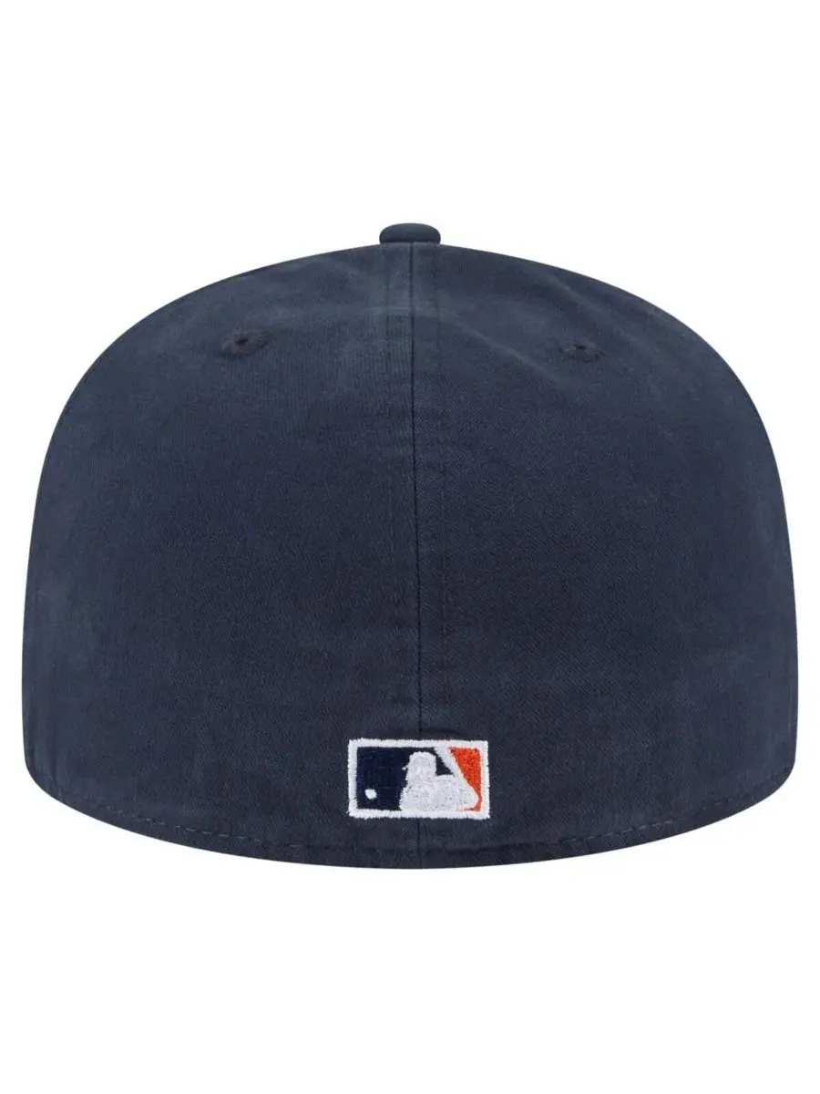 New Era Мужская черная бейсболка Detroit Tigers Championship Side Flag A-Frame 59FIFTY — изображение 2 из 4, черный