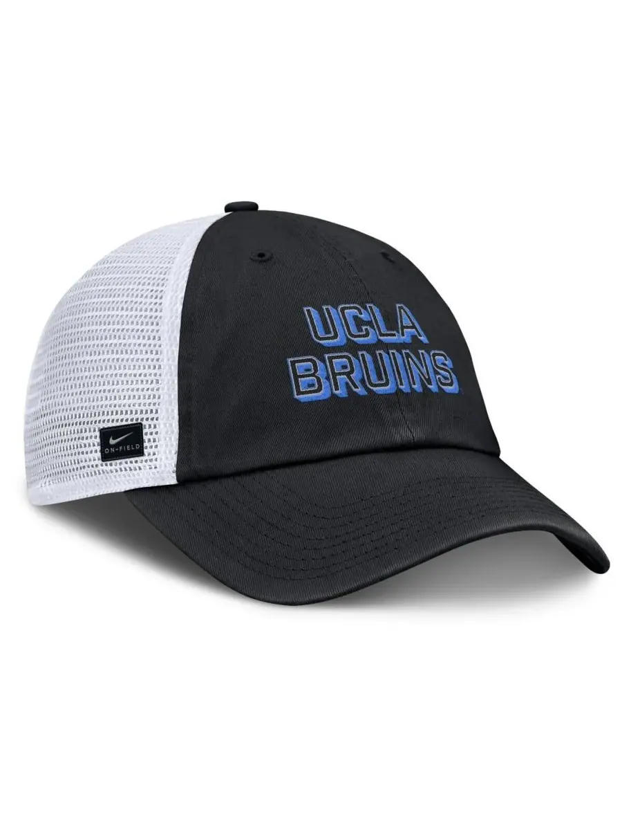Jordan Мужская черная регулируемая бейсболка UCLA Bruins 2025 Gameday On-Field Club — изображение 3 из 4, черный