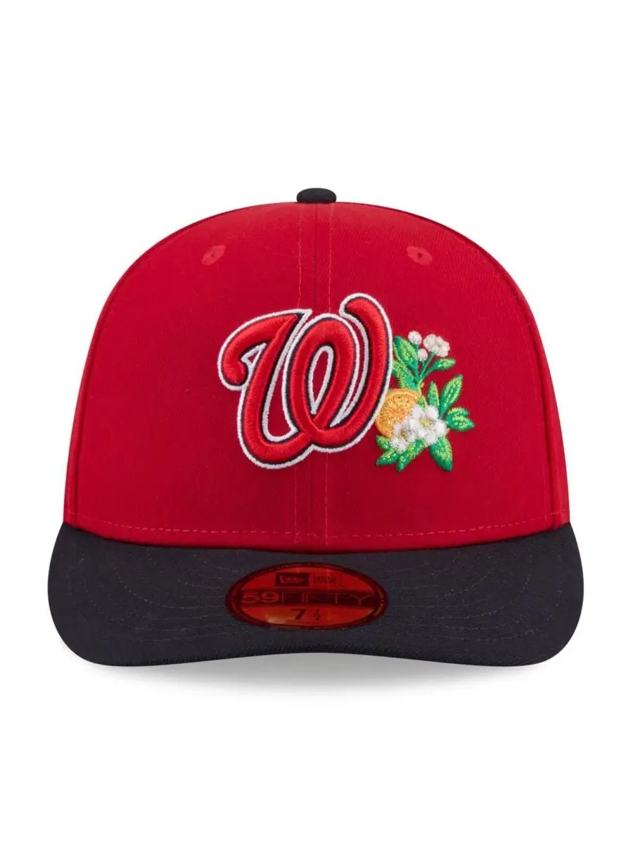 Кепка с низкой тульей New Era, 2026 Spring Training — изображение 2 из 5, красный темно-синий