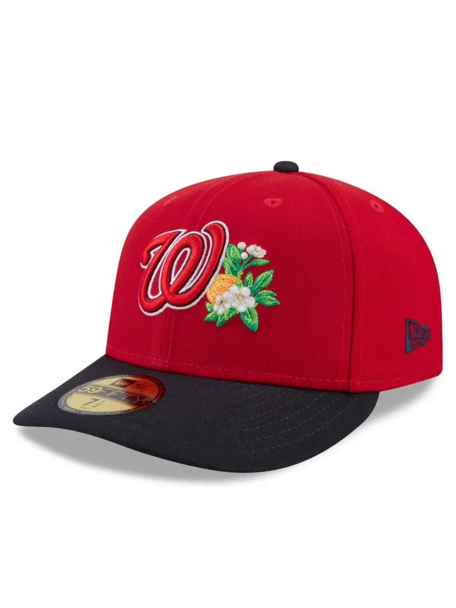 Кепка с низкой тульей New Era, 2026 Spring Training — изображение 3 из 5, красный темно-синий