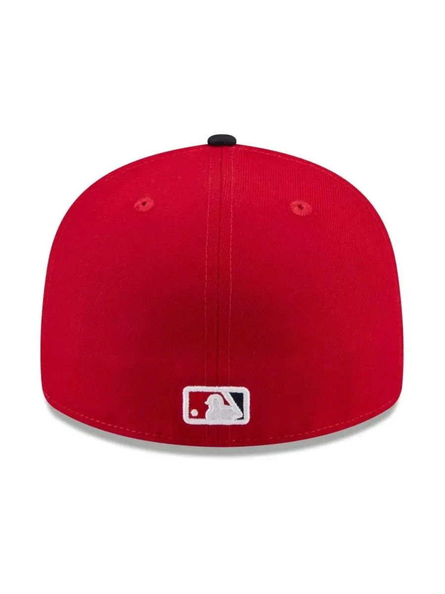 Кепка с низкой тульей New Era, 2026 Spring Training — изображение 4 из 5, красный темно-синий
