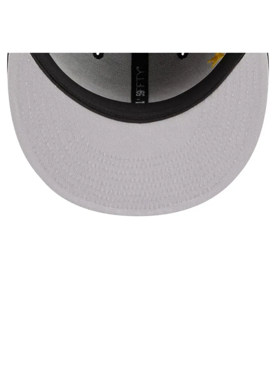 Кепка New Era 59FIFTY с принтом Los Angeles Lakers — изображение 2 из 5, черный