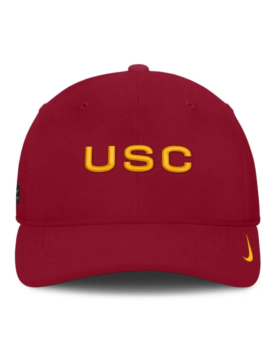 Кепка Nike USC Trojans Gameday Aerobill Swooshflex Dri-FIT — изображение 5 из 5, красный
