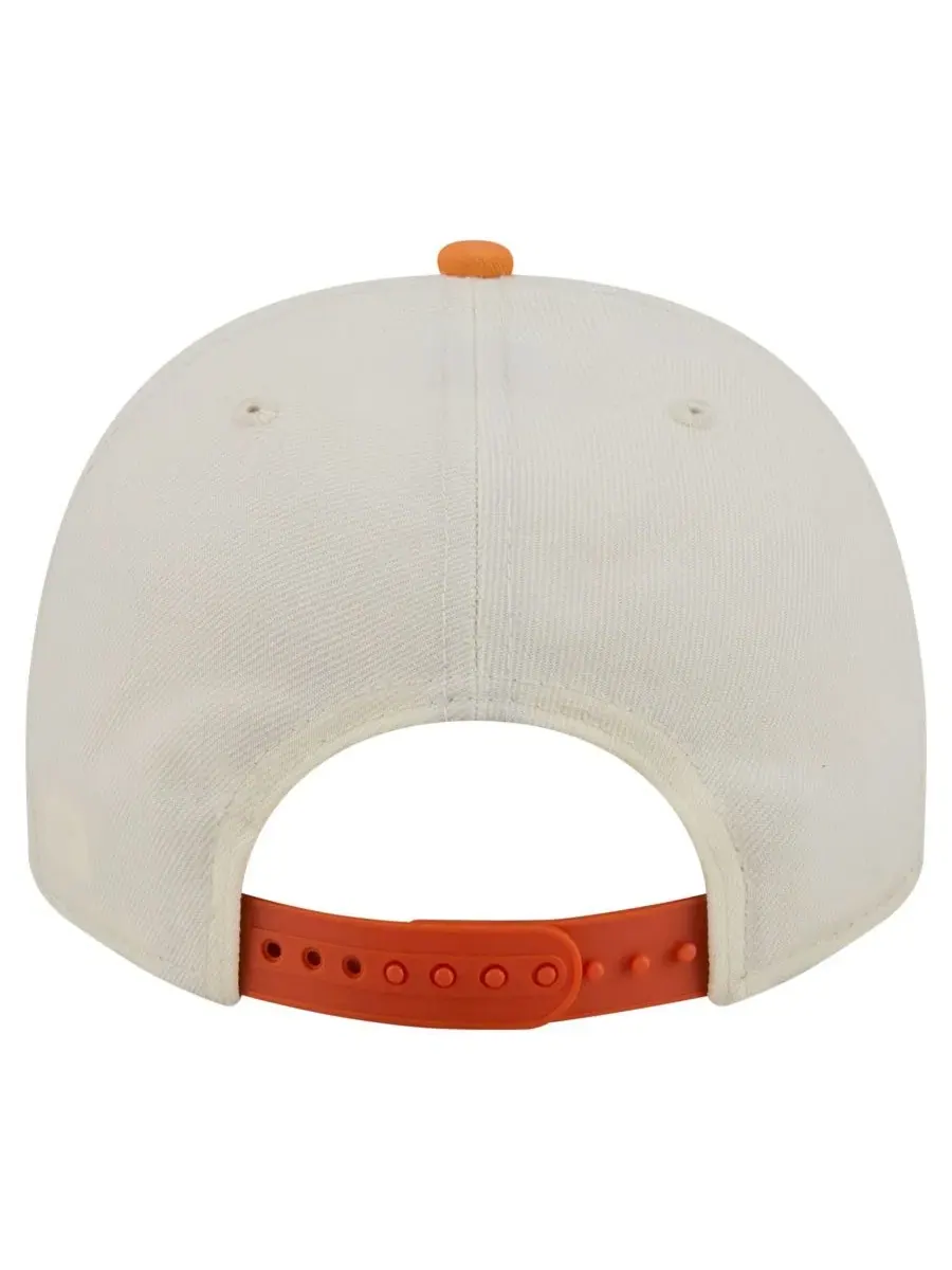 Кепка New Era Denver Broncos Washed A-Frame 9FIFTY — изображение 4 из 5, кремовый оранжевый