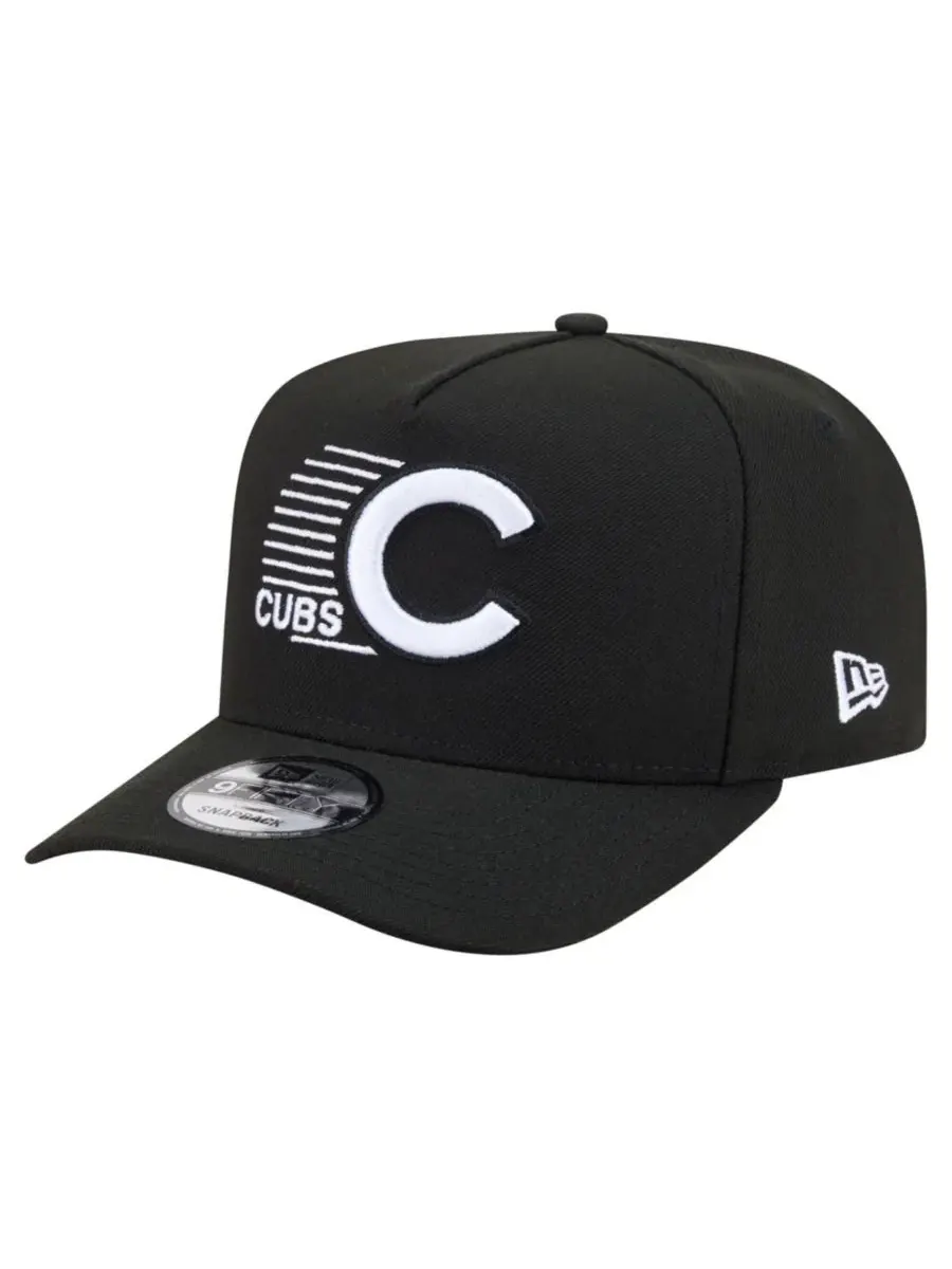 Кепка-снапбек с вышивкой Chicago Cubs Motion A-Frame New Era