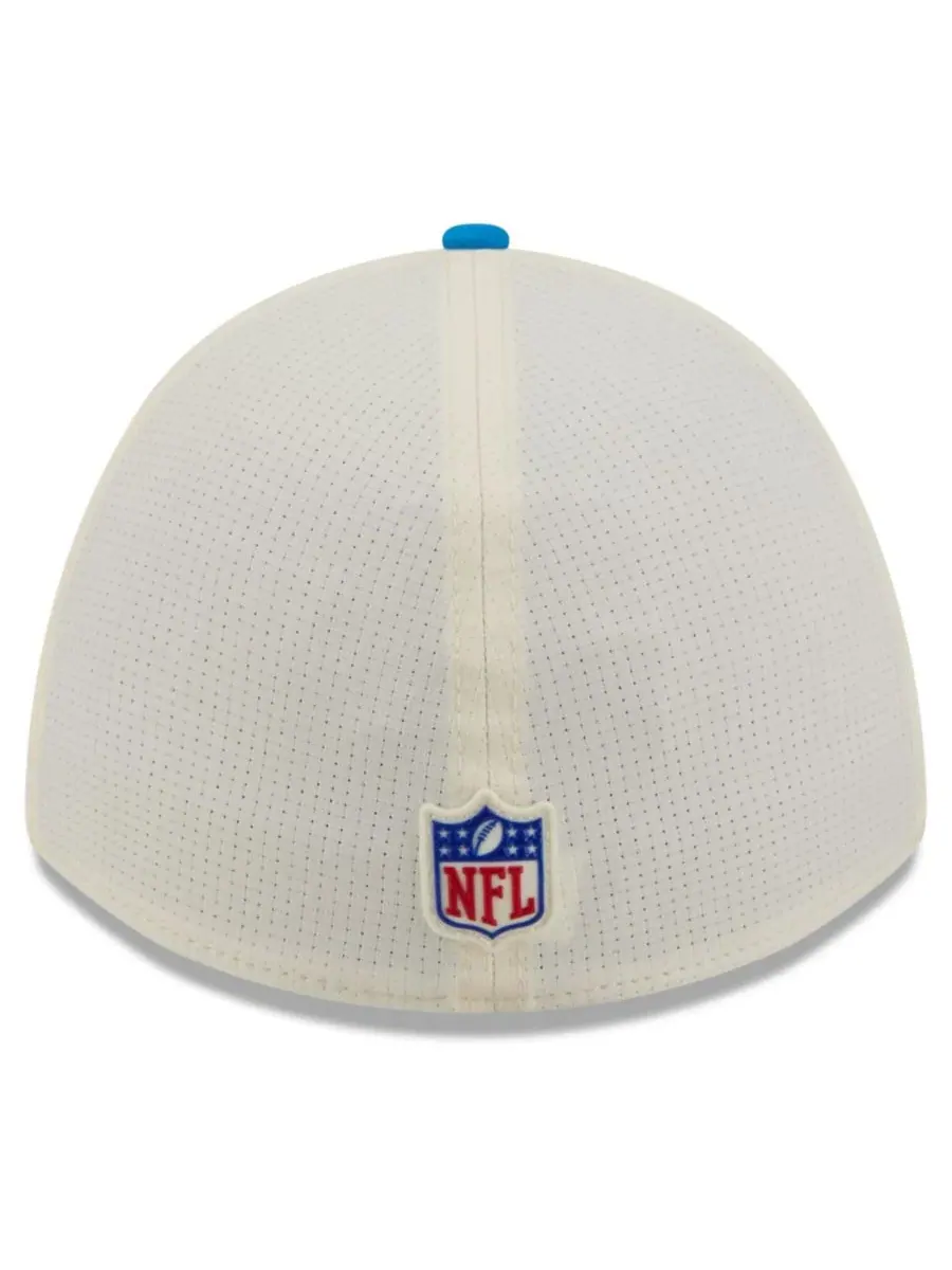 Бейсболка New Era с козырьком Detroit Lions 2026 — изображение 2 из 5, кремовый синий